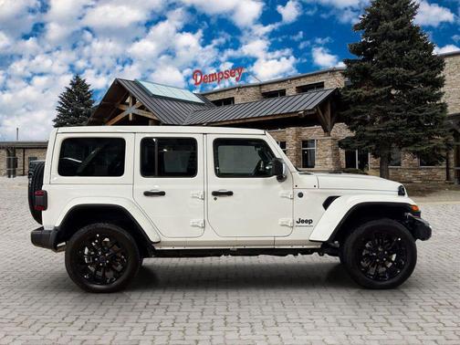 Bright White Clearcoat 2025 Jeep Wrangler 4xe Sahara