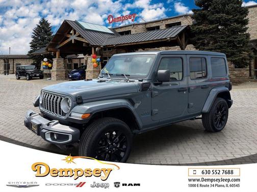 Anvil Clearcoat 2025 Jeep Wrangler 4xe Sahara