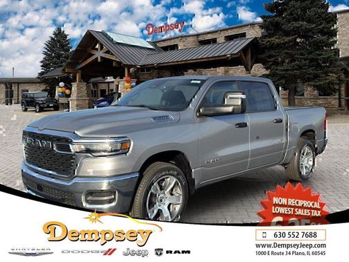 Billet Silver Metallic Clearcoat 2026 RAM 1500 Tradesman