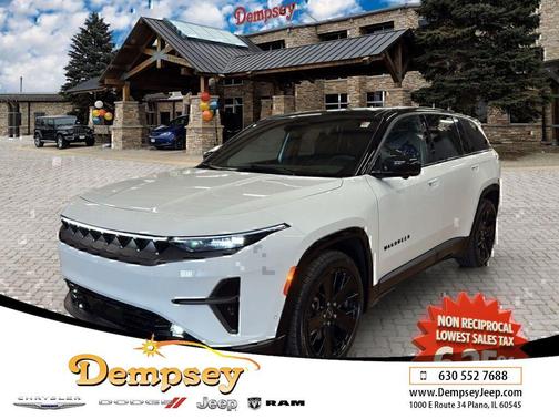 Bright White Clearcoat 2024 Jeep Wagoneer S Launch Edition