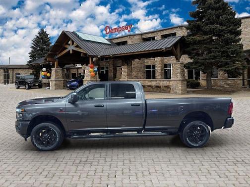 Granite Crystal Metallic Clearcoat 2025 RAM 2500 Big Horn Crew Cab 4x4 8' Box