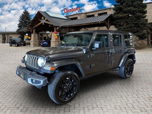 Granite Crystal Metallic Clearcoat 2025 Jeep Wrangler 4xe Sahara