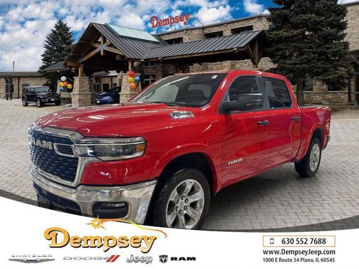 Flame Red Clearcoat 2025 RAM 1500 Big Horn/Lone Star