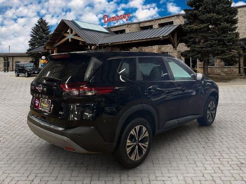 Super Black 2023 Nissan Rogue SV