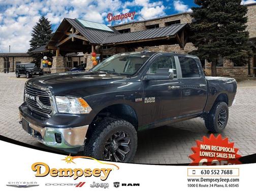 Maximum Steel Metallic Clearcoat 2017 RAM 1500 Big Horn