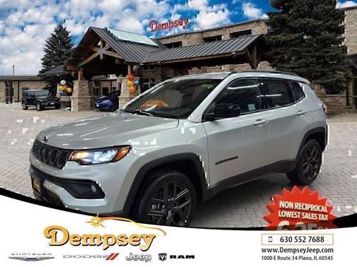 Silver Zynith Metallic Clearcoat 2026 Jeep Compass Latitude