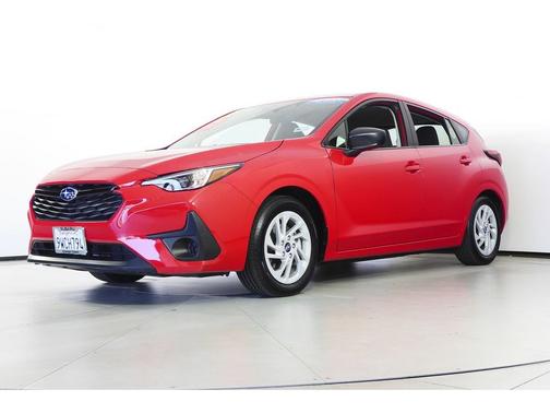 Red 2025 Subaru Impreza Base