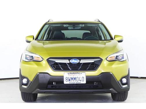 Yellow 2021 Subaru Crosstrek Limited