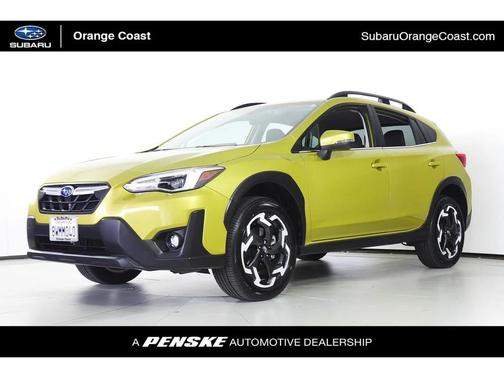 Yellow 2021 Subaru Crosstrek Limited