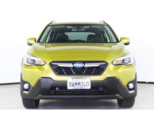 Yellow 2021 Subaru Crosstrek Limited