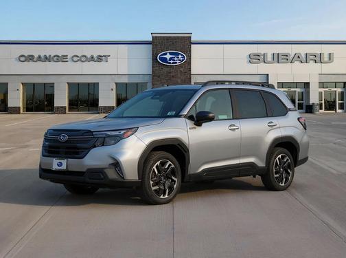 Ice Silver Metallic 2026 Subaru Forester Hybrid Premium