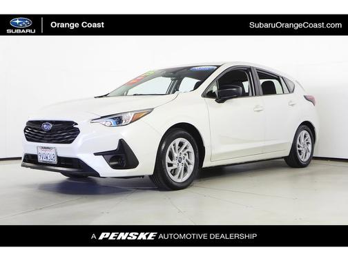 White 2025 Subaru Impreza Base