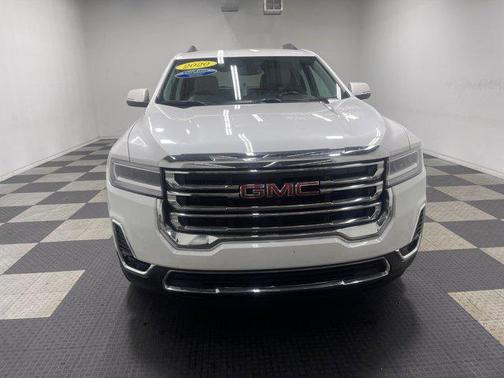 White Frost Tricoat 2020 GMC Acadia FWD SLT