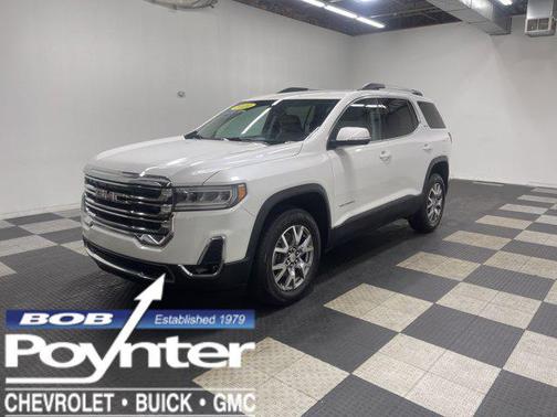 White Frost Tricoat 2020 GMC Acadia FWD SLT