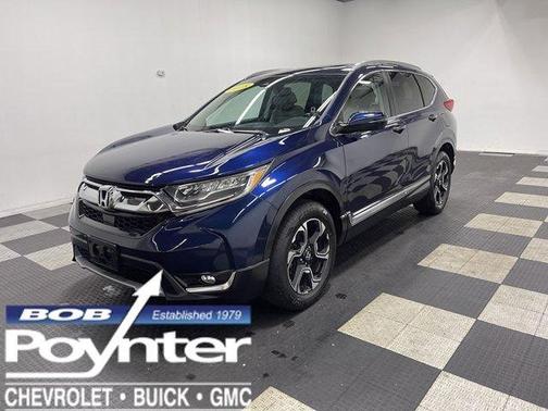 Obsidian Blue Pearl 2018 Honda CR-V Touring