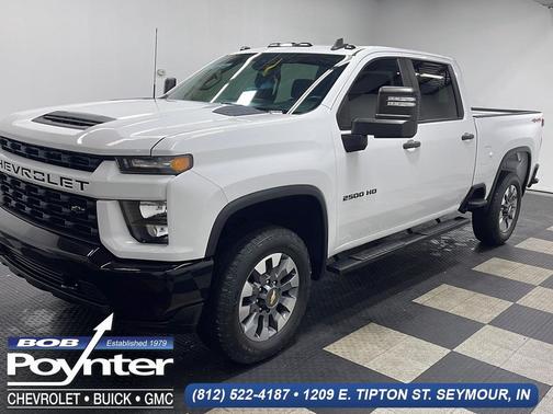Summit White 2022 Chevrolet Silverado 2500 Custom