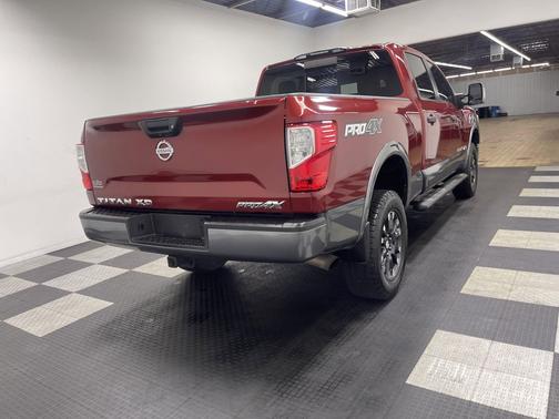 Cayenne Red 2017 Nissan Titan XD PRO-4X