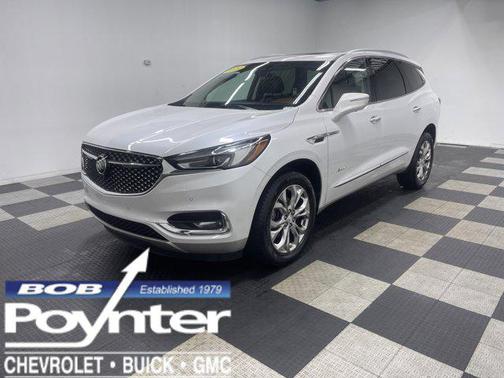 White Frost Tricoat 2019 Buick Enclave Avenir