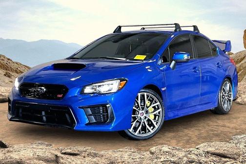 WR Blue Pearl 2020 Subaru WRX STI Limited w/Wing