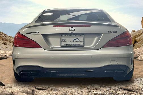 Iridium Silver 2018 Mercedes-Benz AMG SL 63 Base