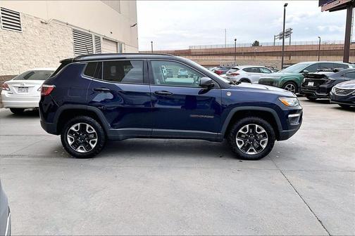 Jazz Blue Pearlcoat 2017 Jeep Compass Trailhawk