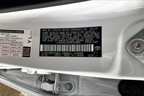 Pearl 2024 Toyota Prius Prime XSE