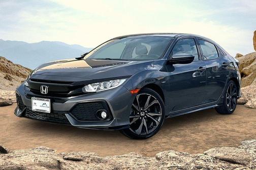 Gray 2017 Honda Civic Sport