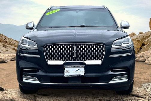 Black Metallic 2020 Lincoln Aviator Black Label AWD