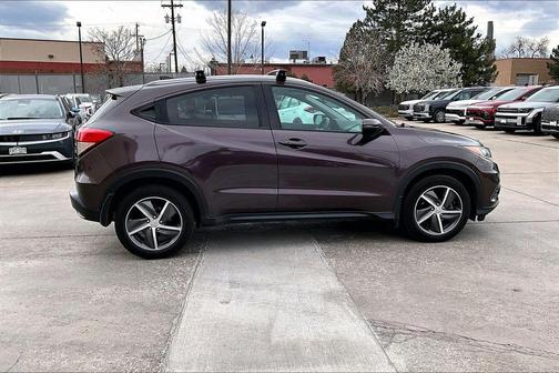 Purple 2022 Honda HR-V EX