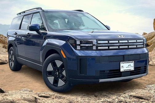 Blue 2026 Hyundai SANTA FE HEV SEL