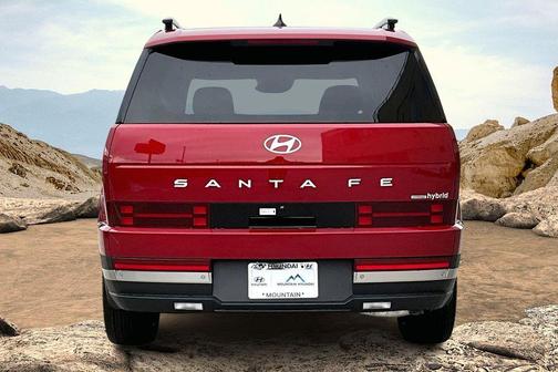 Red 2026 Hyundai SANTA FE HEV Limited