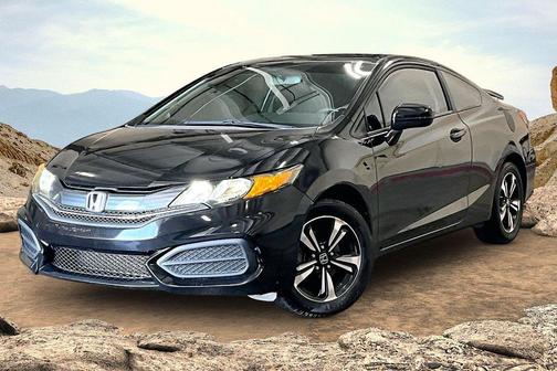 Black 2014 Honda Civic EX