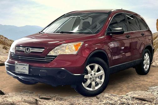 Red 2007 Honda CR-V EX