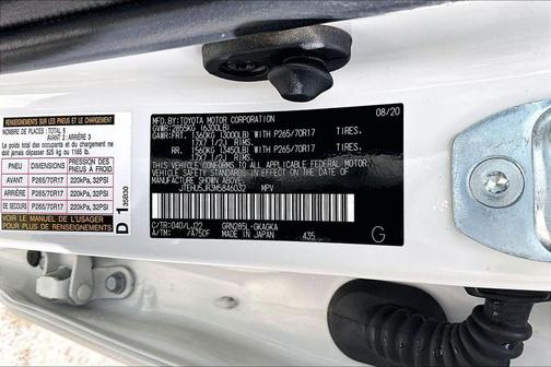 Super White 2021 Toyota 4Runner Venture