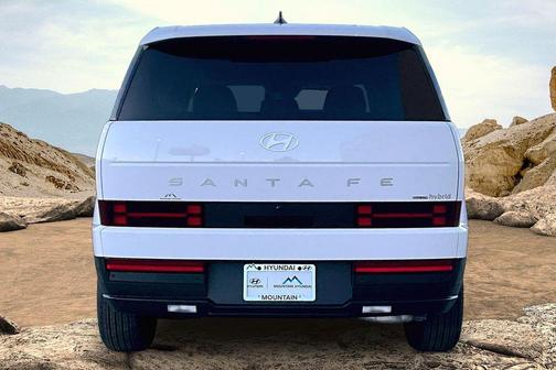 White 2026 Hyundai SANTA FE HEV SE