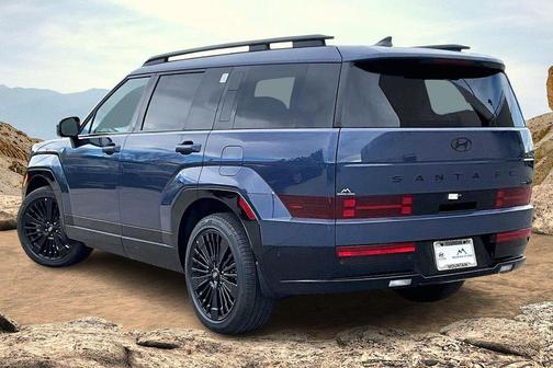 Blue 2026 Hyundai SANTA FE HEV Calligraphy