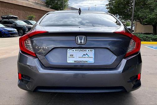 Modern Steel Metallic 2017 Honda Civic EX