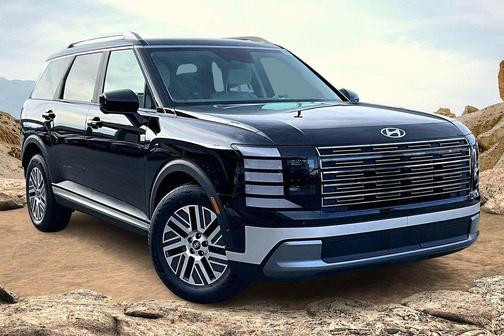 Black 2026 Hyundai Palisade Hybrid SEL Premium 7P