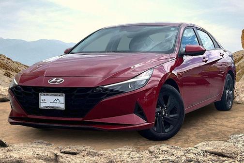 Scarlet Red 2022 Hyundai ELANTRA SEL