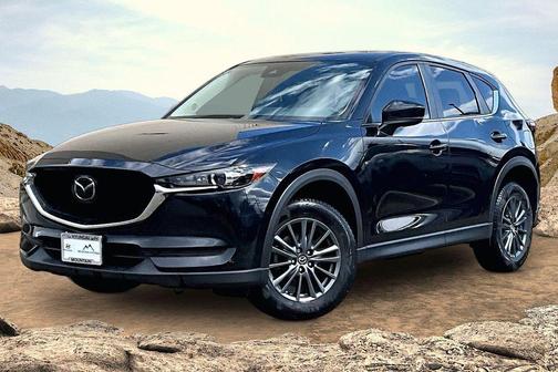 Jet Black Mica 2021 Mazda CX-5 Touring
