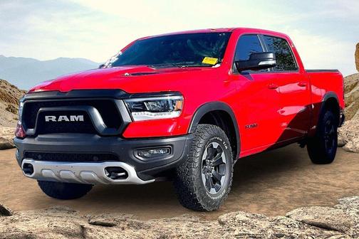 Flame Red Clearcoat 2019 RAM 1500 Rebel