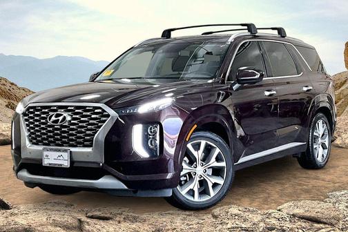 Burgundy 2022 Hyundai PALISADE Limited