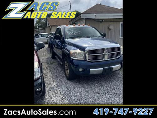 Blue 2008 Dodge Ram 1500 Laramie Quad Cab