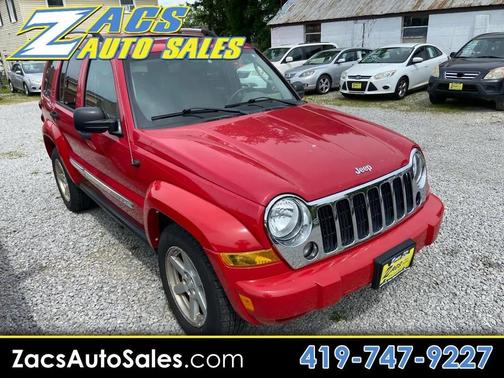 Red 2005 Jeep Liberty Limited