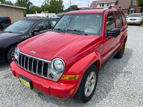 Red 2005 Jeep Liberty Limited