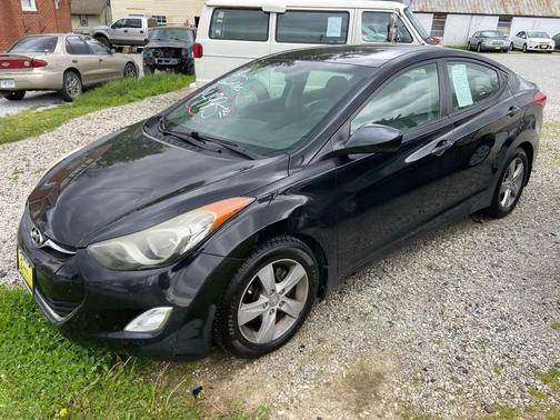 Black Noir Pearl 2012 Hyundai ELANTRA Limited