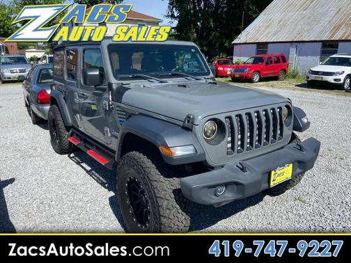 Sting-Gray Clearcoat 2018 Jeep Wrangler Unlimited Sport