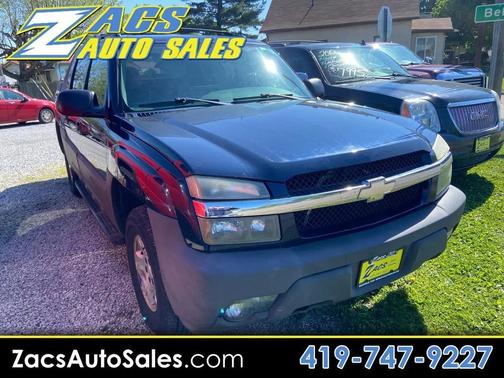 Blue 2005 Chevrolet Avalanche 1500 Z66