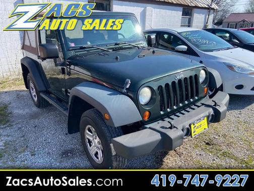 Dark Green 2010 Jeep Wrangler Sport