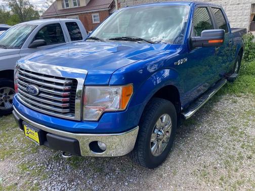 Blue 2011 Ford F-150 XLT